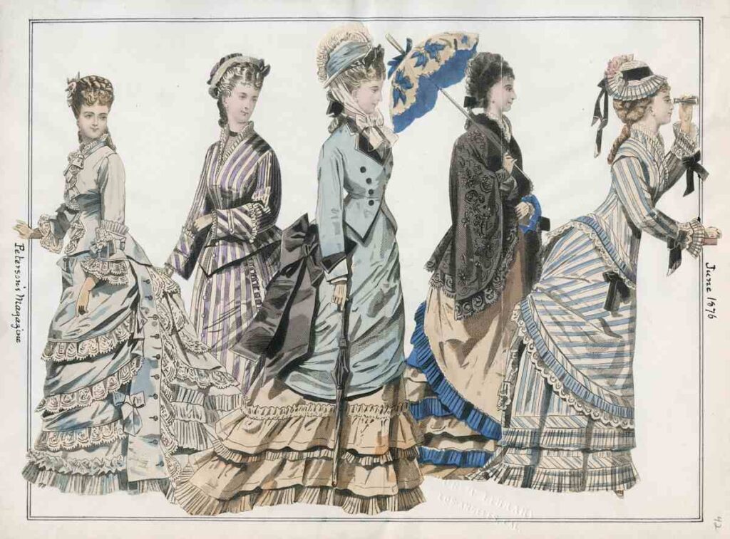 the bustle era 1870s women’s fashion2